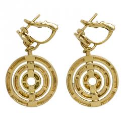 Bvlgari Cerchi Astrale 18k Yellow Gold Drop Earrings