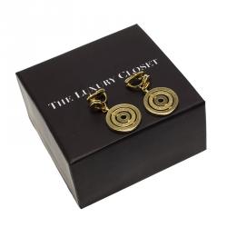 Bvlgari Cerchi Astrale 18k Yellow Gold Drop Earrings