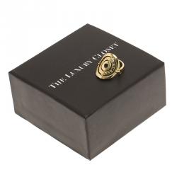 Bvlgari Cerchi 18k Yellow Gold Ring Size 52.5