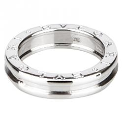 Bvlgari B.zero1 1-Band White Gold Ring Size 54