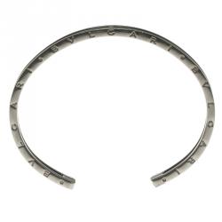 Bvlgari B.Zero1 18k Rose Gold & Steel Open Cuff Bracelet 15cm