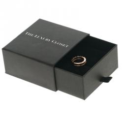 Pre Owned Bvlgari B.Zero1 1-Band 18K Rose Gold Ring Size 47