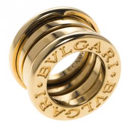 Bvlgari B.Zero1 18k Yellow Gold Band Pendant 