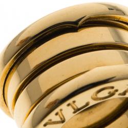 Bvlgari B.Zero1 18k Yellow Gold Band Pendant 