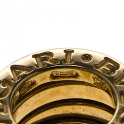 Bvlgari B.Zero1 18k Yellow Gold Band Pendant 
