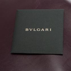 Bvlgari Purple Leather Medium Icona Tote