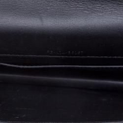 Bvlgari Black Leather Forever Crossbody Bag