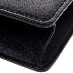 Bvlgari Black Leather Forever Crossbody Bag