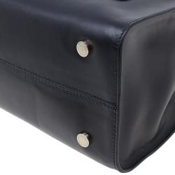 Bvlgari Black Python Medium Serpenti Tote Bag