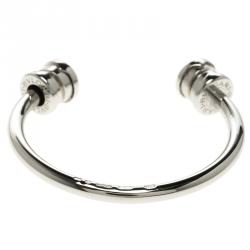 Pre Owned Bvlgari B.Zero1 Silver Key Ring