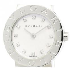 Bvlgari Mother of Pearl Stainless Steel Bvlgari Bvlgari Women's Wristwatch 23MM