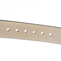 Bvlgari White Stainless Steel B.zero1 Women's Wristwatch 23MM