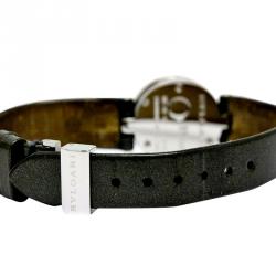 Pre Owned Bvlgari Blue Stainless Steel B-Zero1 Women's Wristwatch 22MM