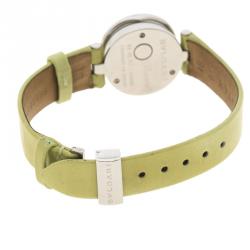 Bvlgari Green Mother of Pearl Stainless Steel B.Zero1 Women's Wristwatch 22MM