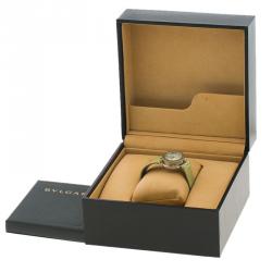 Bvlgari Green Mother of Pearl Stainless Steel B.Zero1 Women's Wristwatch 22MM
