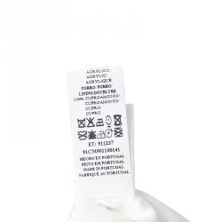 Pre Owned فستان كارولينا هيريرا بيج مطرز بلا أكمام S