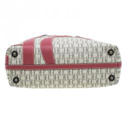 Pre Owned Carolina Herrera Beige Canvas Shopper tote