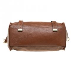 مملوكة مسبقًا Mulberry Brown Leather Alexa Shoulder Bag
