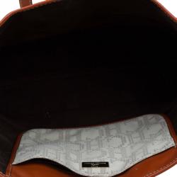 Pre Owned Carolina Herrera Multicolor Monogram Canvas Tote