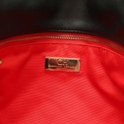 Pre Owned Carolina Herrera Black Quilted Leather Flap Bag
