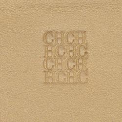 Carolina Herrera Gold Python Chain Clutch