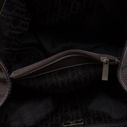 Pre Owned Carolina Herrera Brown Leather Matteo Tote