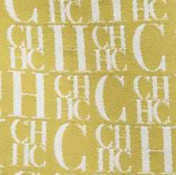 Pre Owned Carolina Herrera Navy Blue Monogram Leather Andy Boston Bag