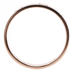 Pre Owned Cartier Love 18K Rose Gold Wedding Band Ring Size 59