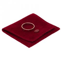Pre Owned Cartier Love 18K Rose Gold Wedding Band Ring Size 59