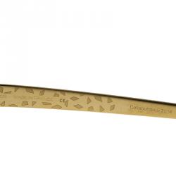 Pre Owned نظارة شمسية كارتييه بانثير دو كارتييه بني