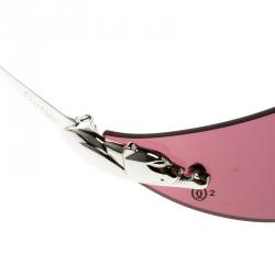 Pre Owned Cartier Purple 110 Panthere Rimless Sunglasses
