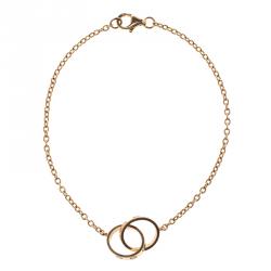 مملوكة مسبقًا سوار كارتييه لوف 2 حلقة ذهب وردي مقاس 17