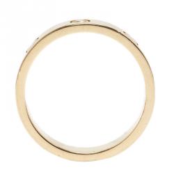 Pre Owned خاتم دبلة كارتييه لوف 1 ألماس ذهب أصفر عيار 18