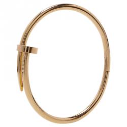 Pre Owned أسورة كارتييه جاست أو كلو ذهب وردي مقاس 16