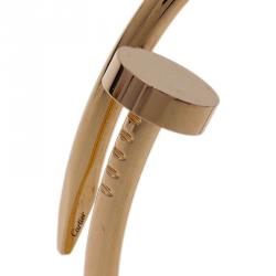 Pre Owned أسورة كارتييه جاست أو كلو ذهب وردي مقاس 16