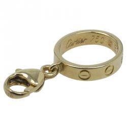 Pre Owned Cartier Love Yellow Gold Charm