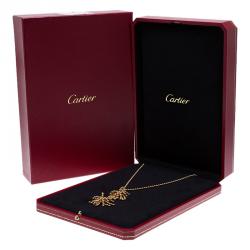 مملوكة مسبقًا Cartier Nouvelle Vague Rose Gold Pendant Necklace