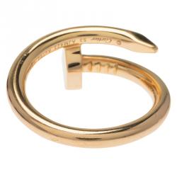 مملوكة مسبقًا خاتم كارتييه جست آن كلو ذهب وردي مقاس 53