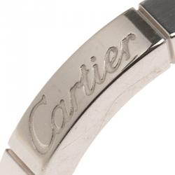 مملوكة مسبقًا خاتم كارتيه لانيير ذهب أبيض مقاس 53