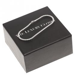 مملوكة مسبقًا سوار كارتييه لانيار ذهب أبيض مقاس 16