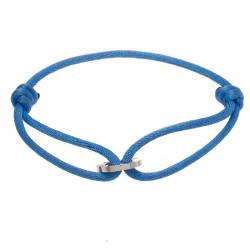 مملوكة مسبقًا Cartier Love Diamonds White Gold Blue Adjustable Cord Bracelet