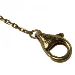 Pre Owned Cartier Amulette de Cartier Diamond & Lapis Lazuli Yellow Gold Bracelet