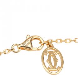 Pre Owned سوار كارتييه ديامون لاغيه دو كارتييه ذهب وردي ألماس 