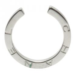 مملوكة مسبقًا خا تم شانيل مفتوح ذهب أبيض عيار 18 مقاس 50.5