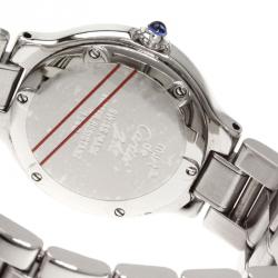 Cartier Silver Stainless Steel Must 21 Women's Wristwatch 28MM 