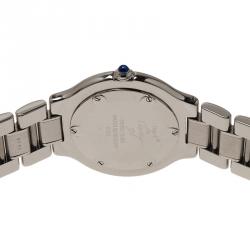 مملوكة مسبقًا ساعة يد كارتييه ماست 21 ستانلس ستيل فضة نسائي 33 مم