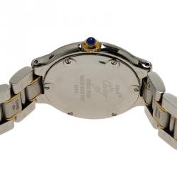 Pre Owned Cartier Silver Stainless Steel Must 21 Women's Wristwatch 28MM