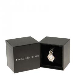 Pre Owned Cartier Silver Stainless Steel Must 21 Women's Wristwatch 28MM