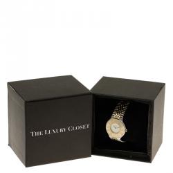Pre Owned Cartier Ivory Stainless Steel Must 21 Women's Wristwatch 31MM