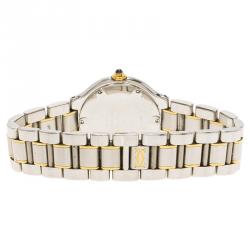 Pre Owned Cartier Grey Stainless Steel Must 21 Women's Wristwatch 28MM